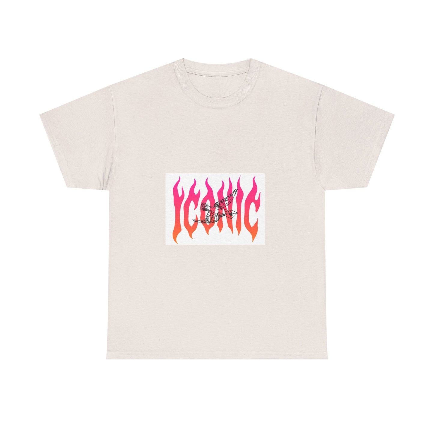 Flame Flight Iconic Unisex Heavy cotton tee Printify