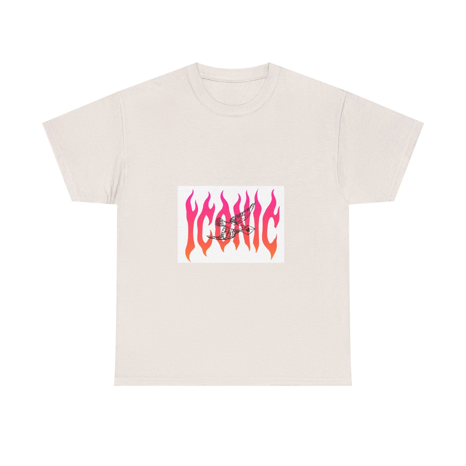 Flame Flight Iconic Unisex Heavy cotton tee Printify