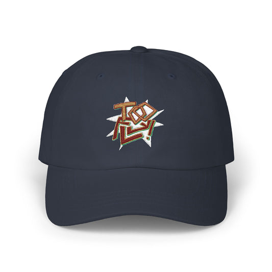Geometric Lettering Classic Dad Cap - snazzymerch