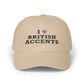 I Love British Accents Classic Dad Cap Printify