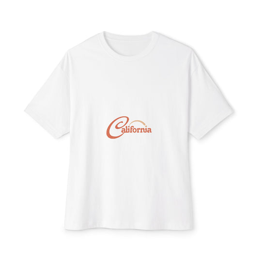 California Dream Unisex Oversized Boxy Tee - snazzymerch