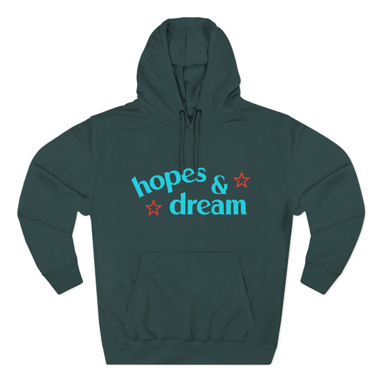 Hopes & Dreams Star Three-Panel Fleece Hoodie - snazzymerch