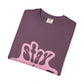 Retro Pink “Stay Weird” Typography Unisex Garment-Dyed T-shirt - snazzymerch