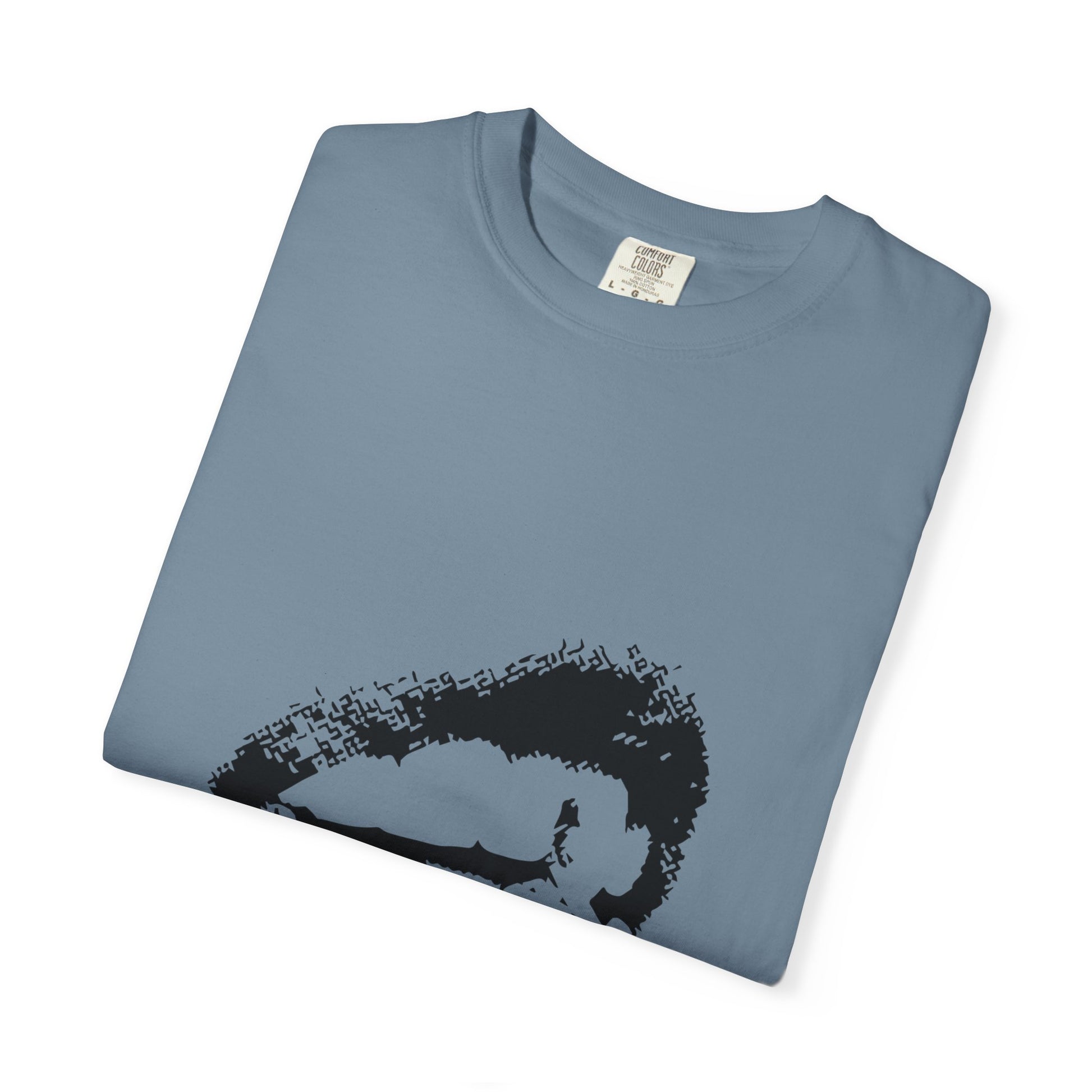 Distorted Black Wordmark - snazzymerch