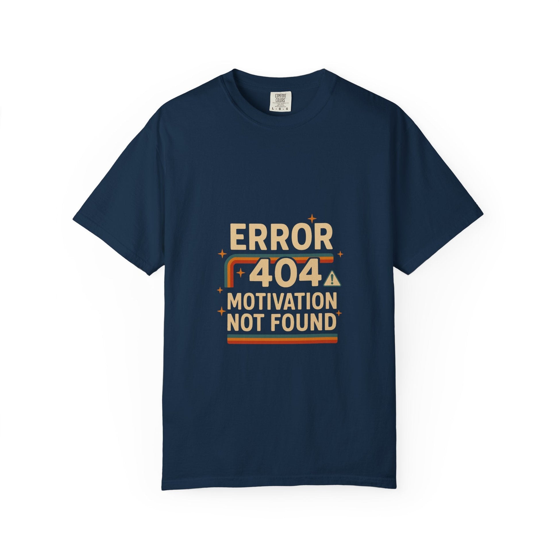 Unisex Garment-Dyed T-shirt – Snazzy Error 404 Edition Printify