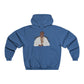 Vector Portrait Men's NUBLEND® Hooded Sweatshirt - snazzymerch