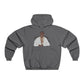 Vector Portrait Men's NUBLEND® Hooded Sweatshirt - snazzymerch