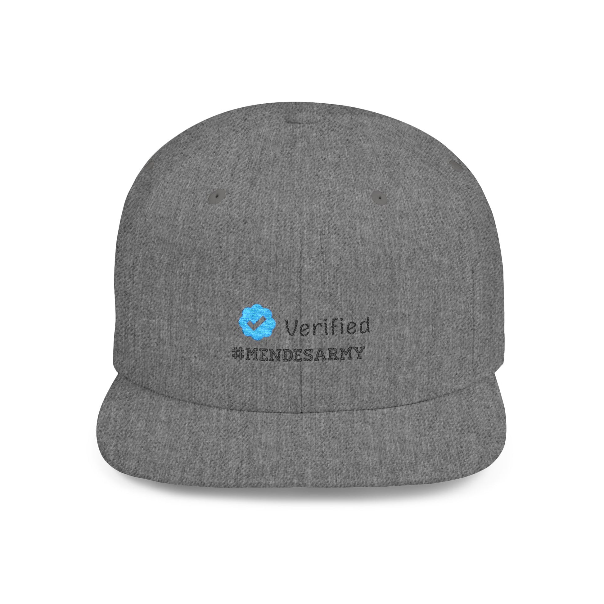 Verified Soul Flat Bill Snapback Cap Printify