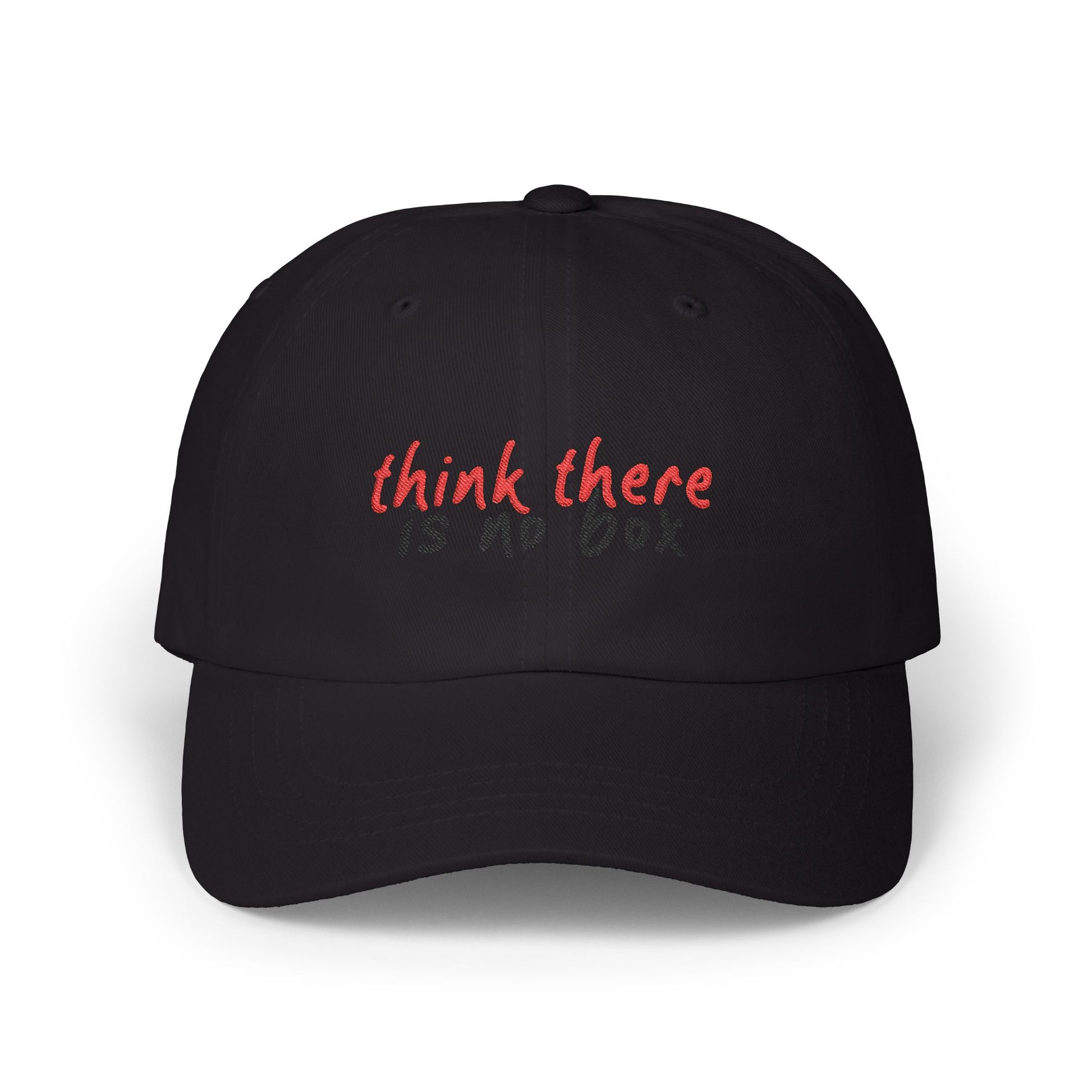 Think There Handwritten Classic Dad Cap - snazzymerch