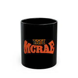 Pastel Retro Black Mug (11oz, 15oz) - snazzymerch