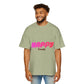 Happy Times Gradient Men's Heavy Oversized Tee - snazzymerch