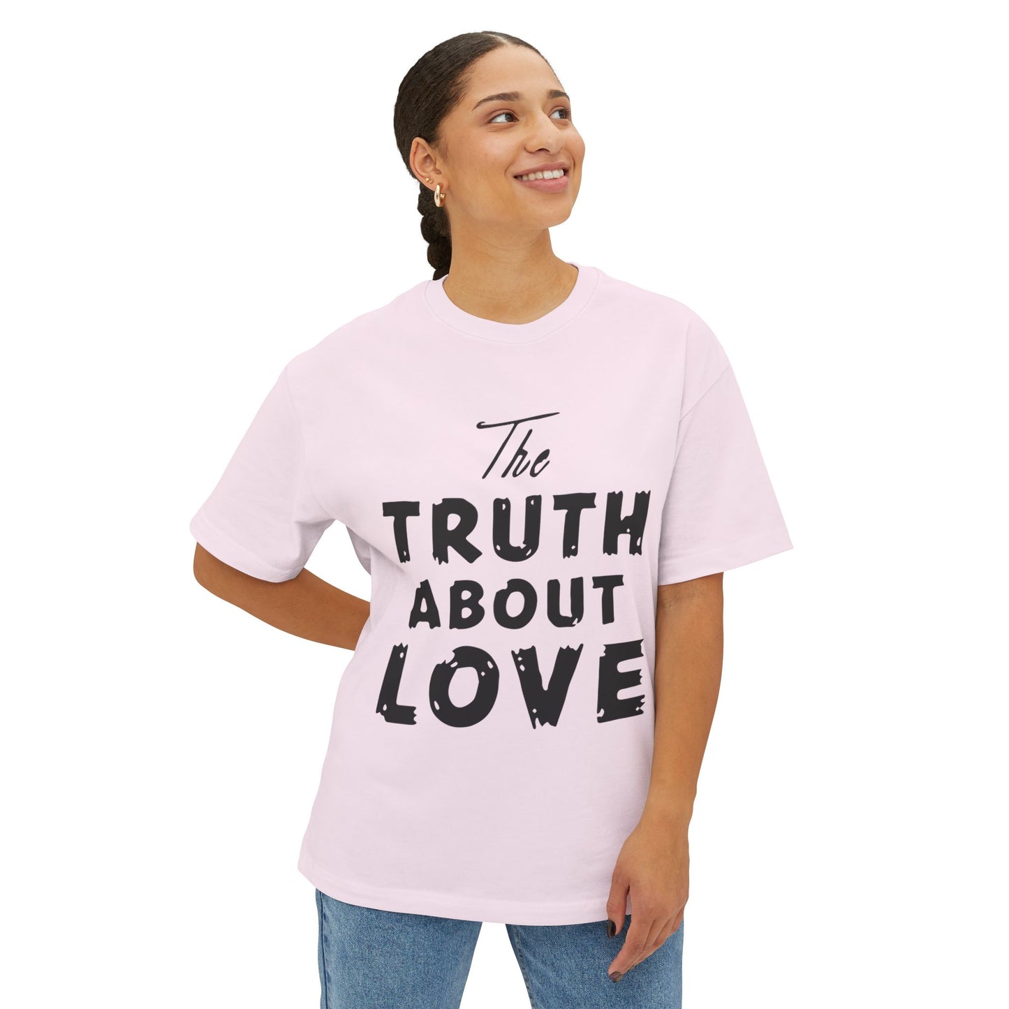 Pink Passion Unisex Oversized Boxy Tee - snazzymerch