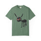 Demon Sketch Dyed Tshirt Printify