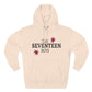 Starburst Seventeen Three-Panel Fleece Hoodie - snazzymerch