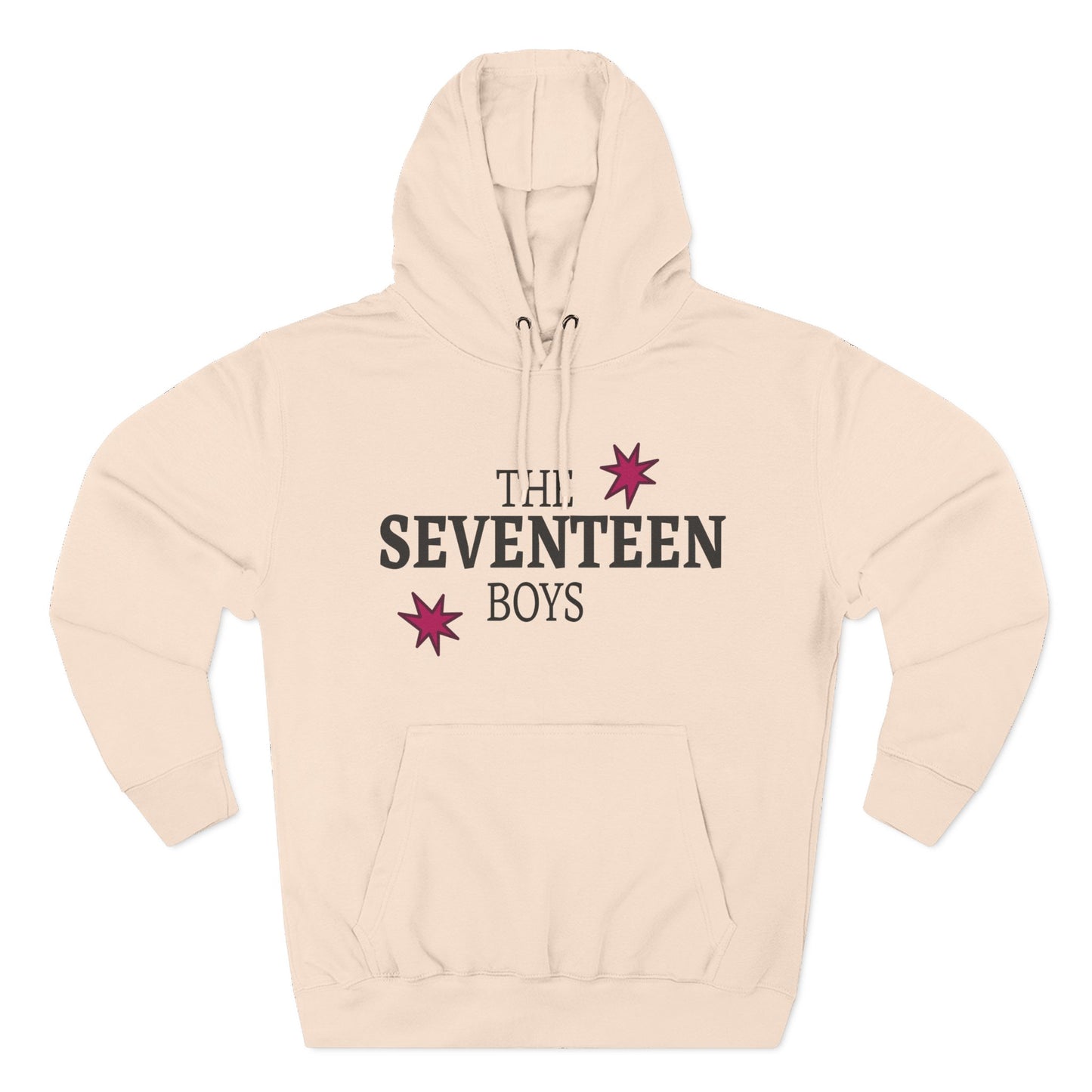 Starburst Seventeen Three-Panel Fleece Hoodie - snazzymerch