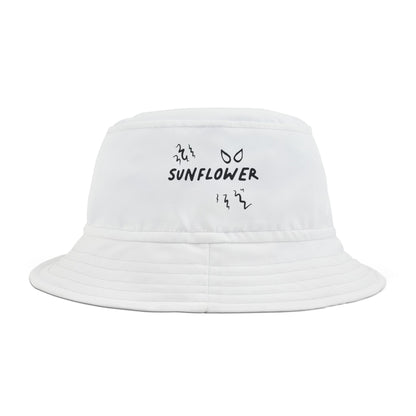 Yellow Barbed Wire Disc Bucket Hat Printify