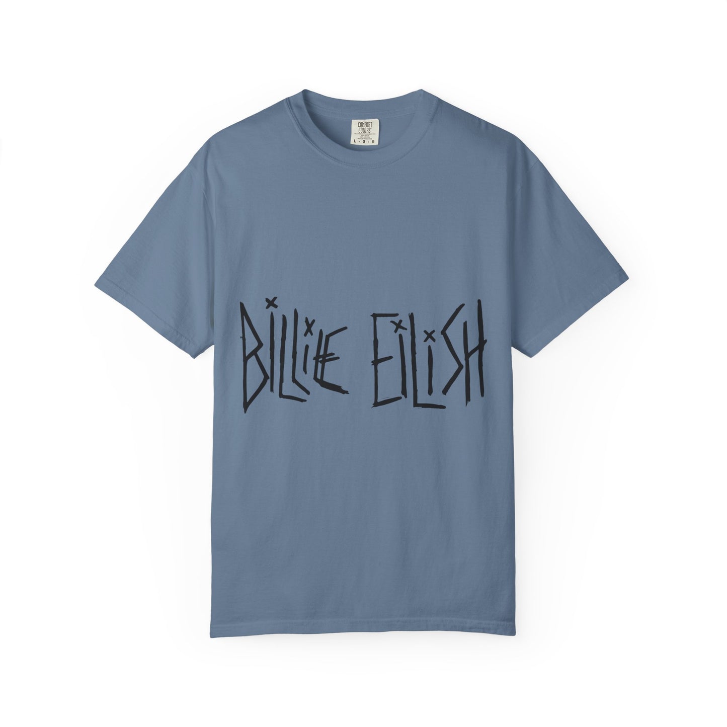 Billie Eilish Inspired Dyed T-shirt – Twisted Ink Font Edition Printify