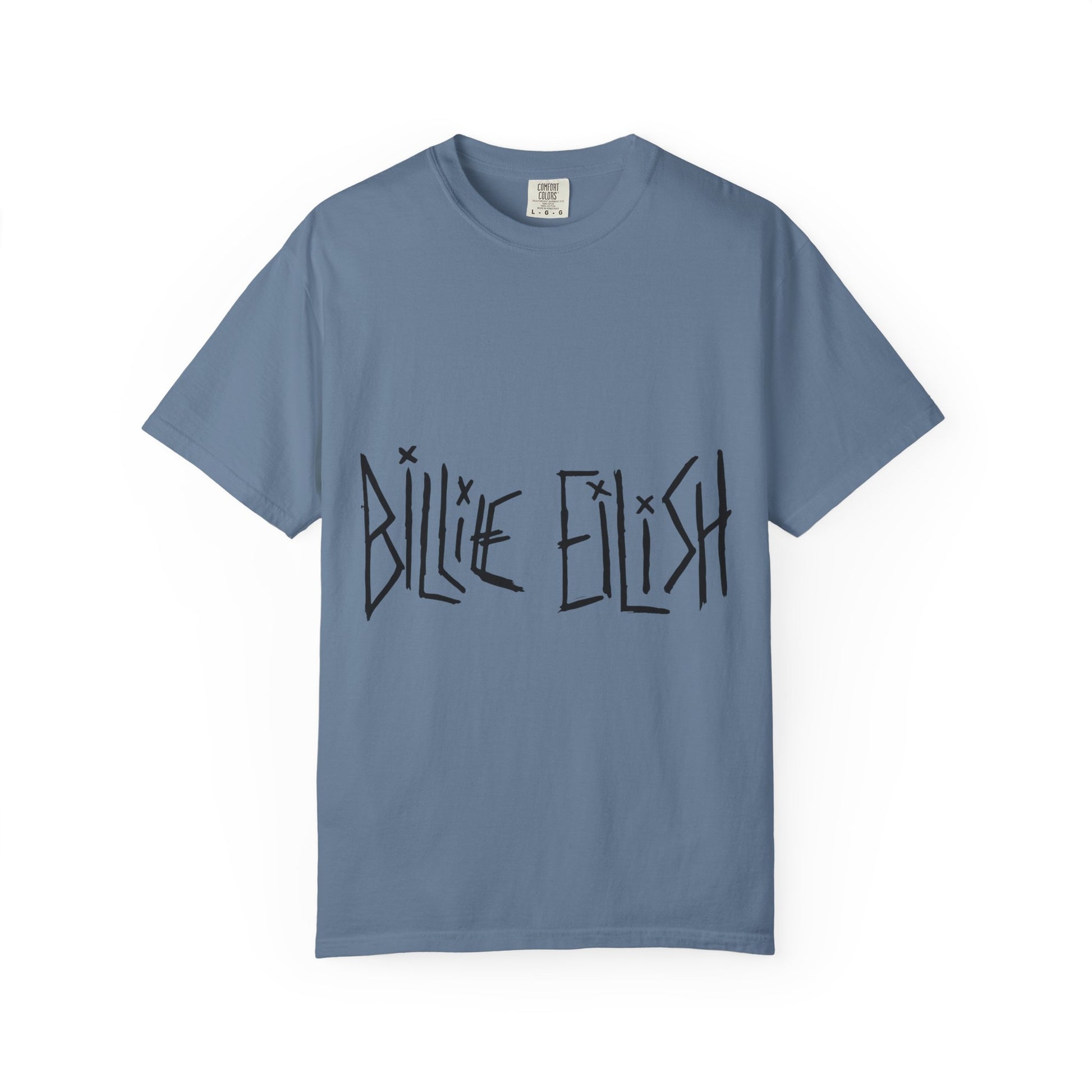 Billie Eilish Inspired Dyed T-shirt – Twisted Ink Font Edition Printify