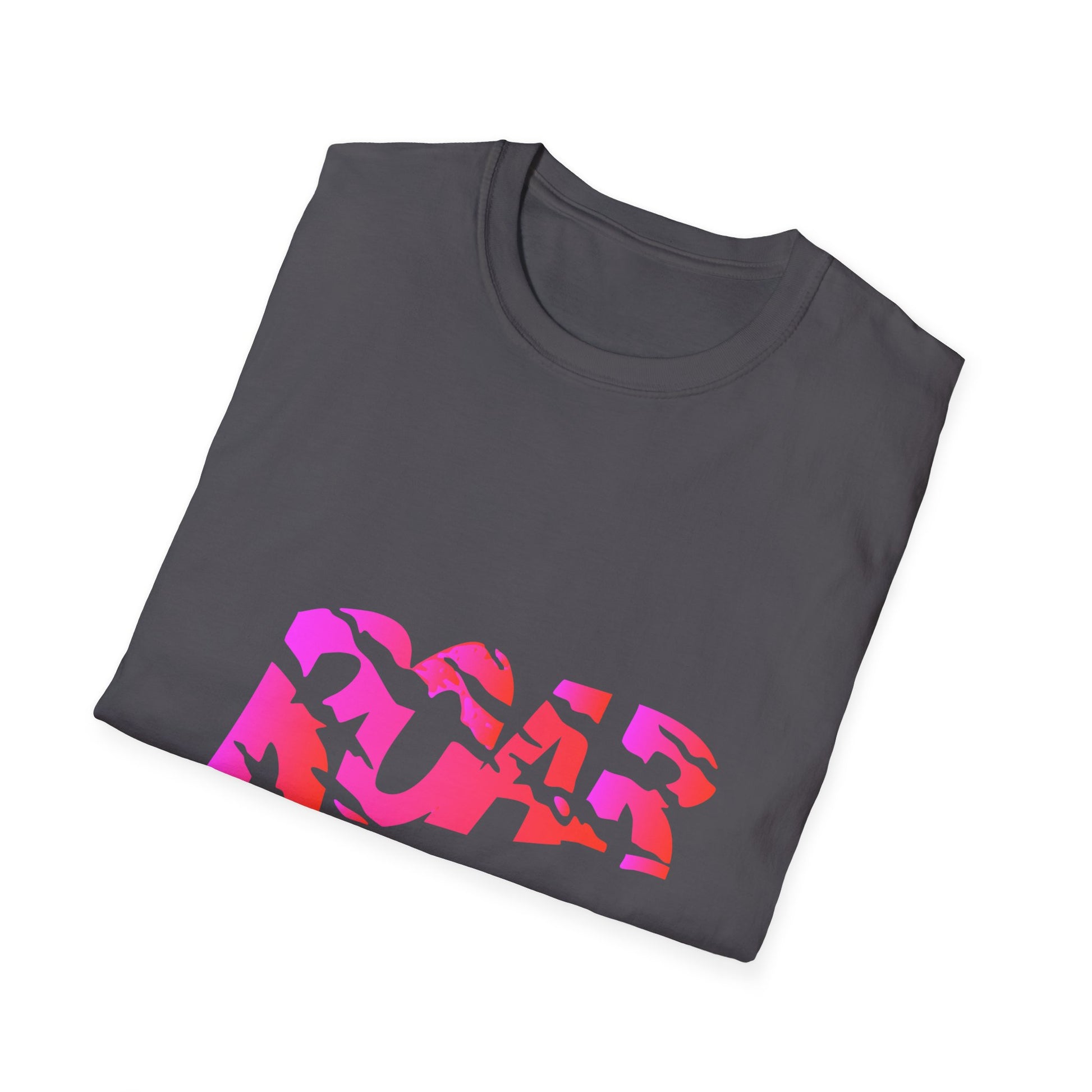 Gradient Roar - Unisex Softstyle T-shirt Printify