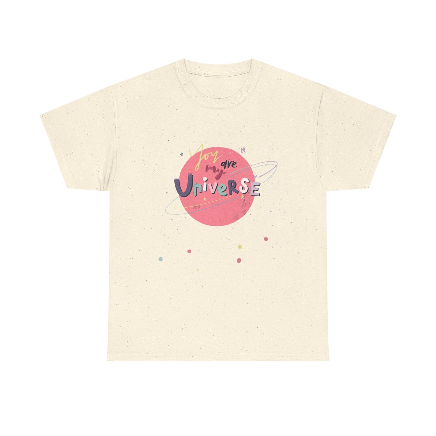 Pastel Planet & Universe Unisex Cotton Tee Printify