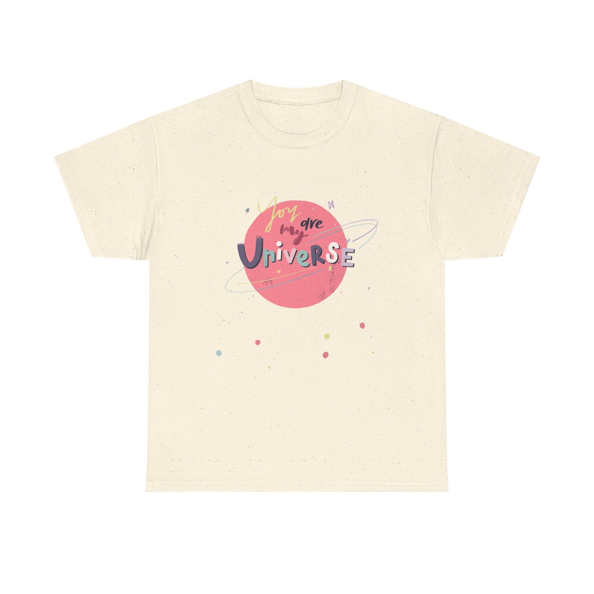 Pastel Planet & Universe Unisex Cotton Tee Printify