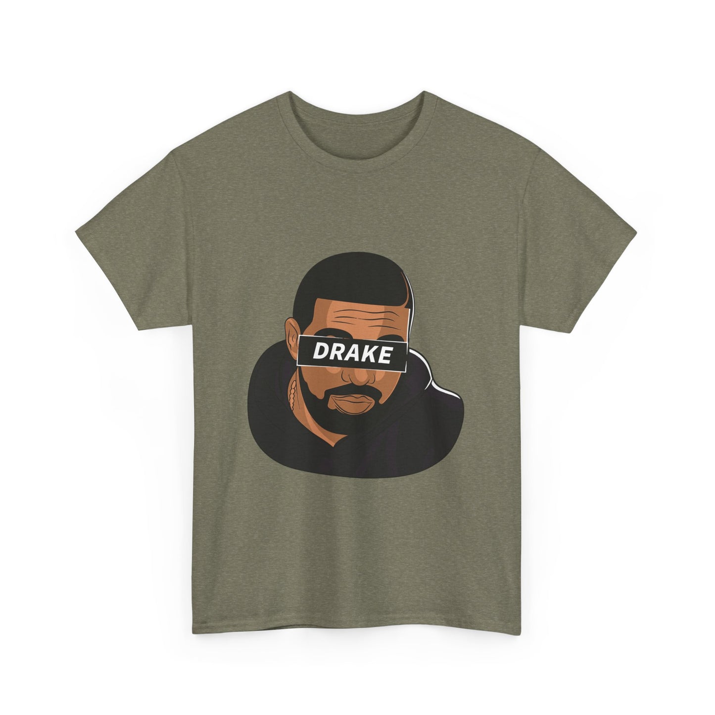 DRA-KE Vision Block Heavy Cotton Tee Printify