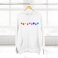 Color Pop Seventeen Three-Panel Fleece Hoodie - snazzymerch