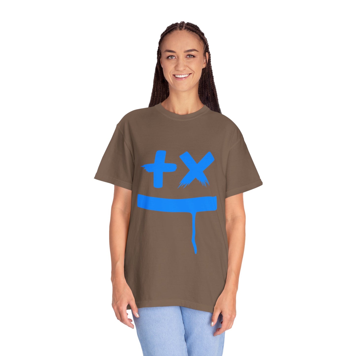 Ed Sheeran Smiley Dyed T-Shirt | Vintage Comfort