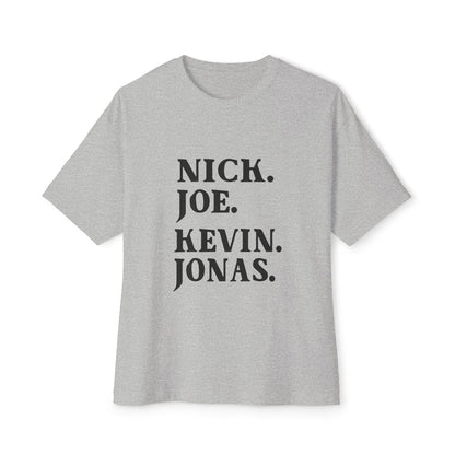 Retro Pop Art Unisex Oversized Boxy Tee - snazzymerch