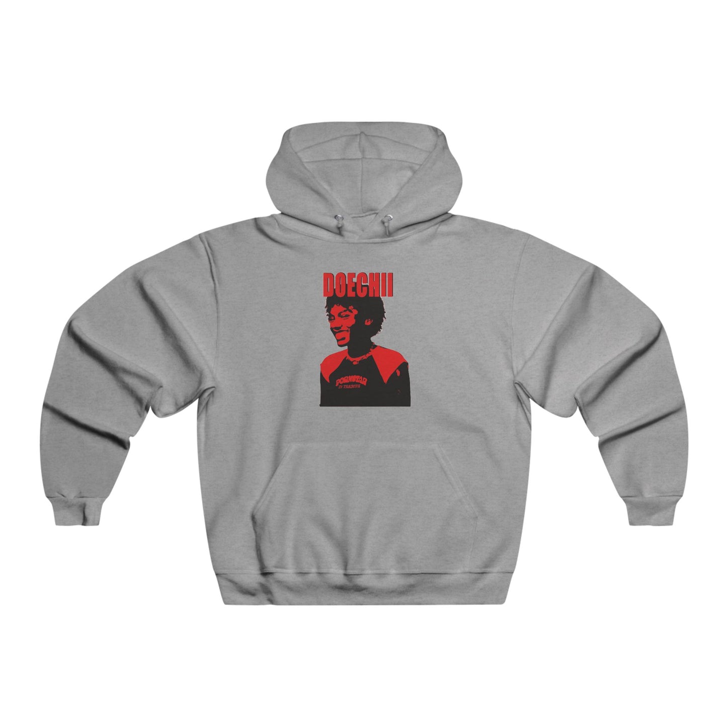 Art Portrait Men's NUBLEND® Hooded Sweatshirt - snazzymerch