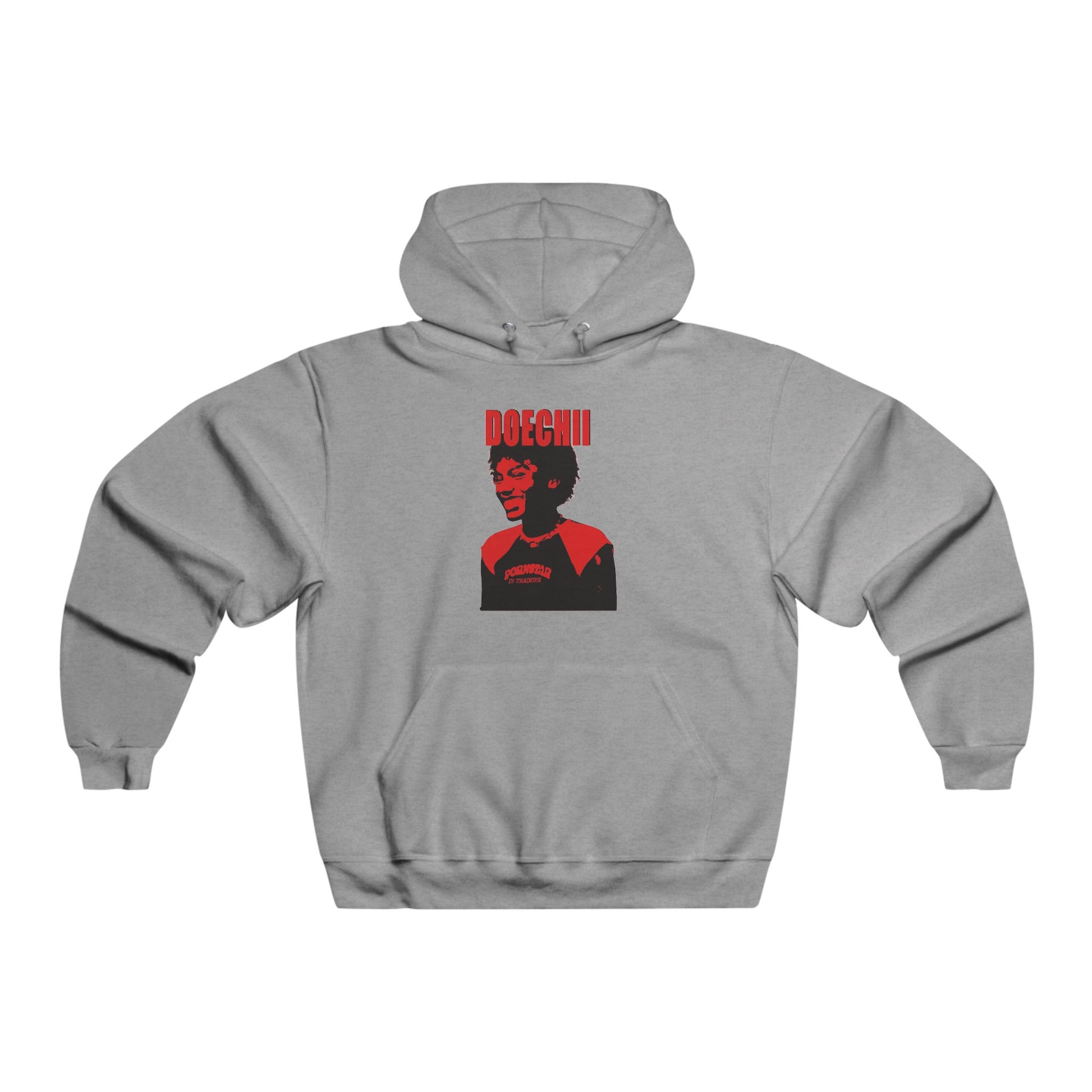 Art Portrait Men's NUBLEND® Hooded Sweatshirt - snazzymerch