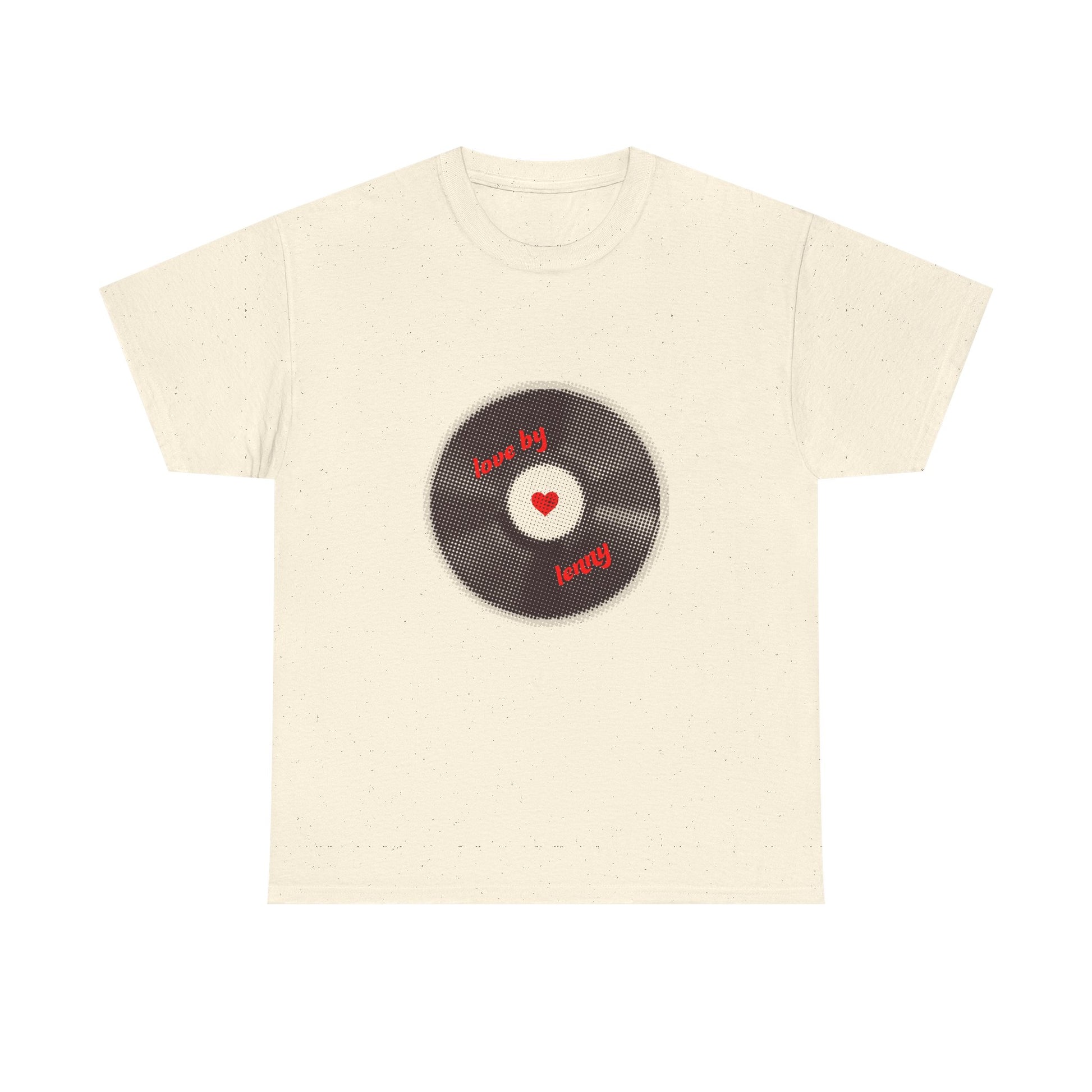 Vinyl Love Spin Unisex Heavy cotton tee Printify