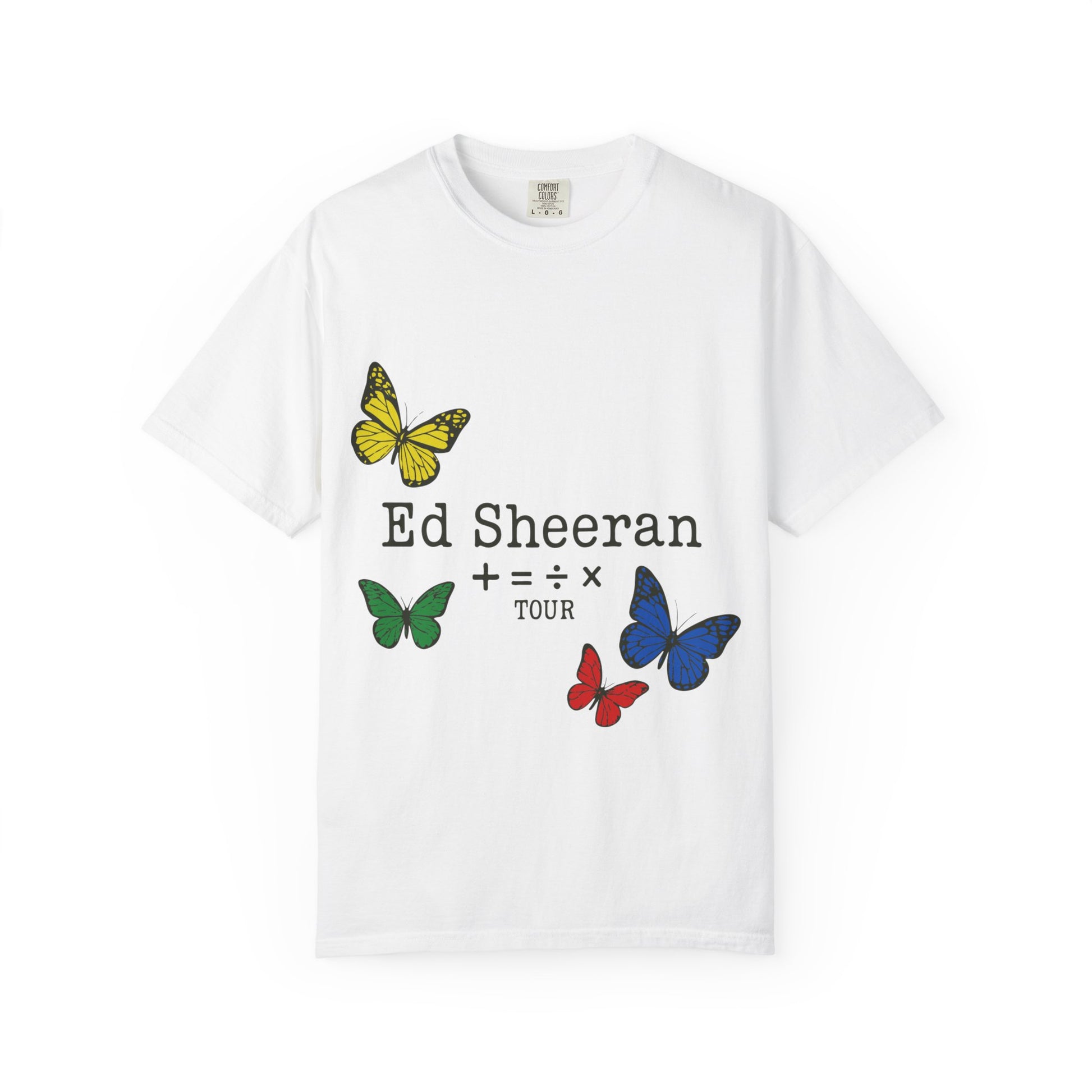 Ed Sheeran Butterfly Dyed T-Shirt | Vintage Fit
