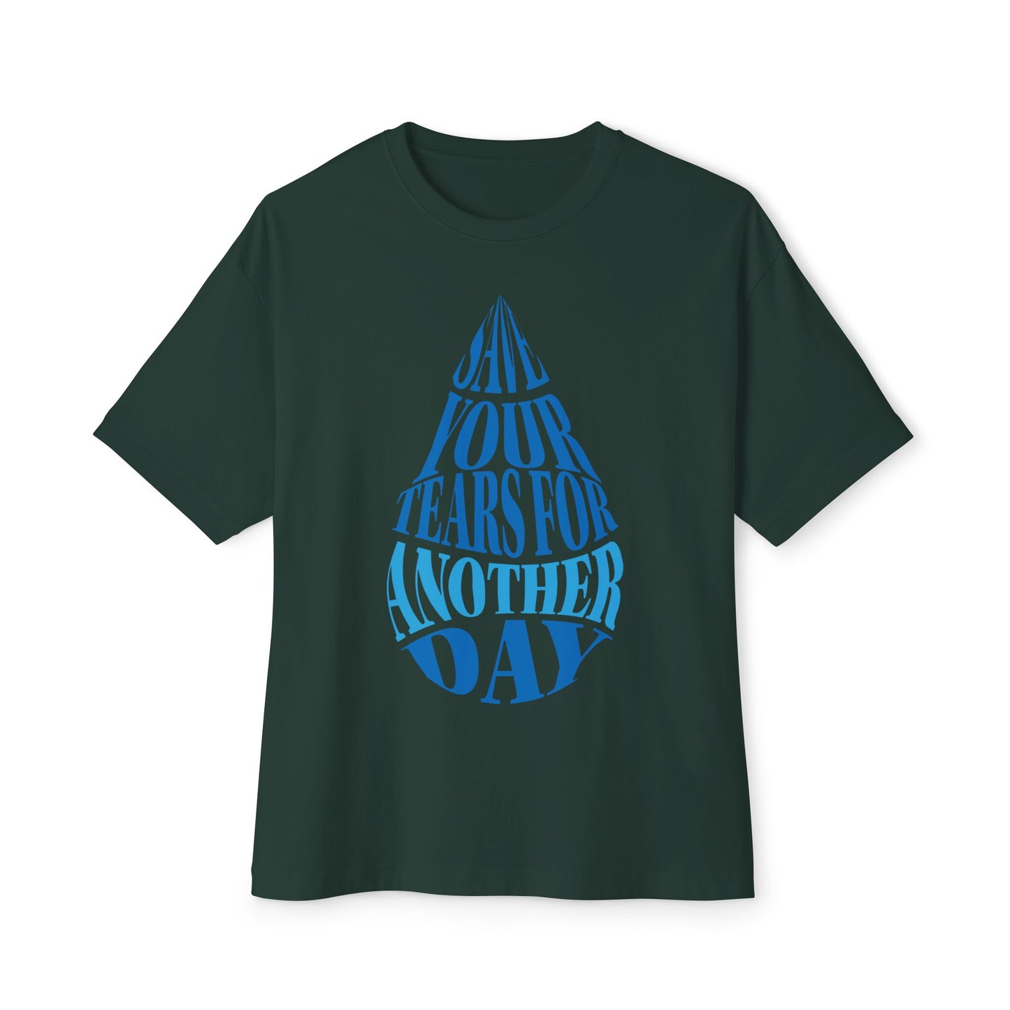 Tears of Tomorrow Unisex Oversized Boxy Tee - snazzymerch