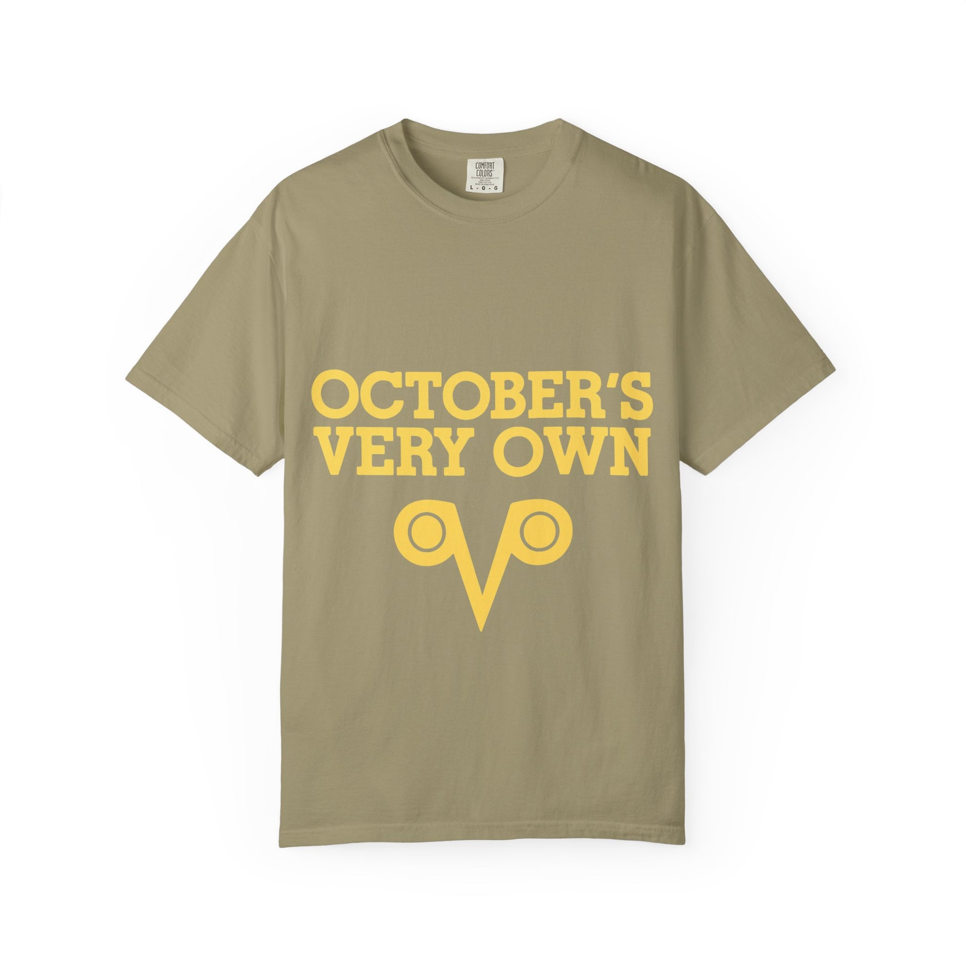 October’s Very Own Bold Logo Dyed Tshirt Printify