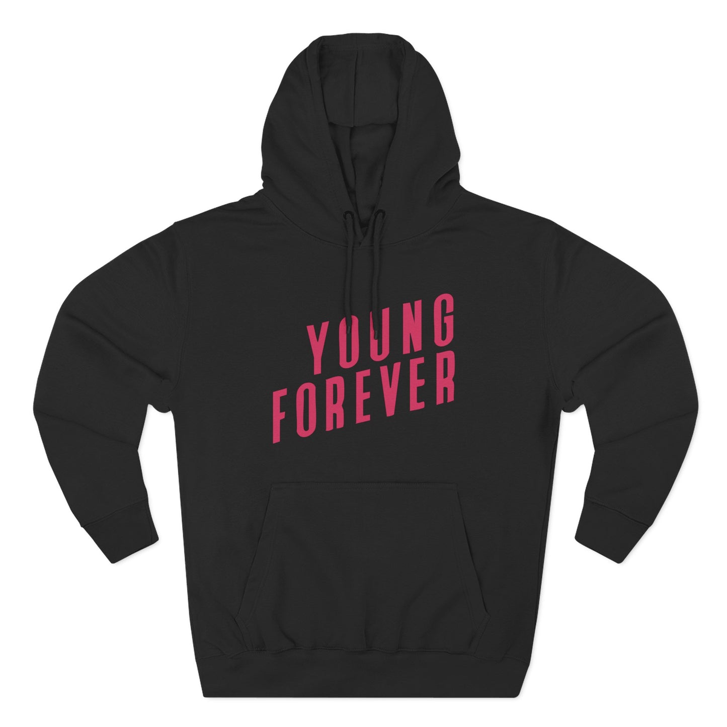 Young & Forever Three-Panel Fleece Hoodie - snazzymerch