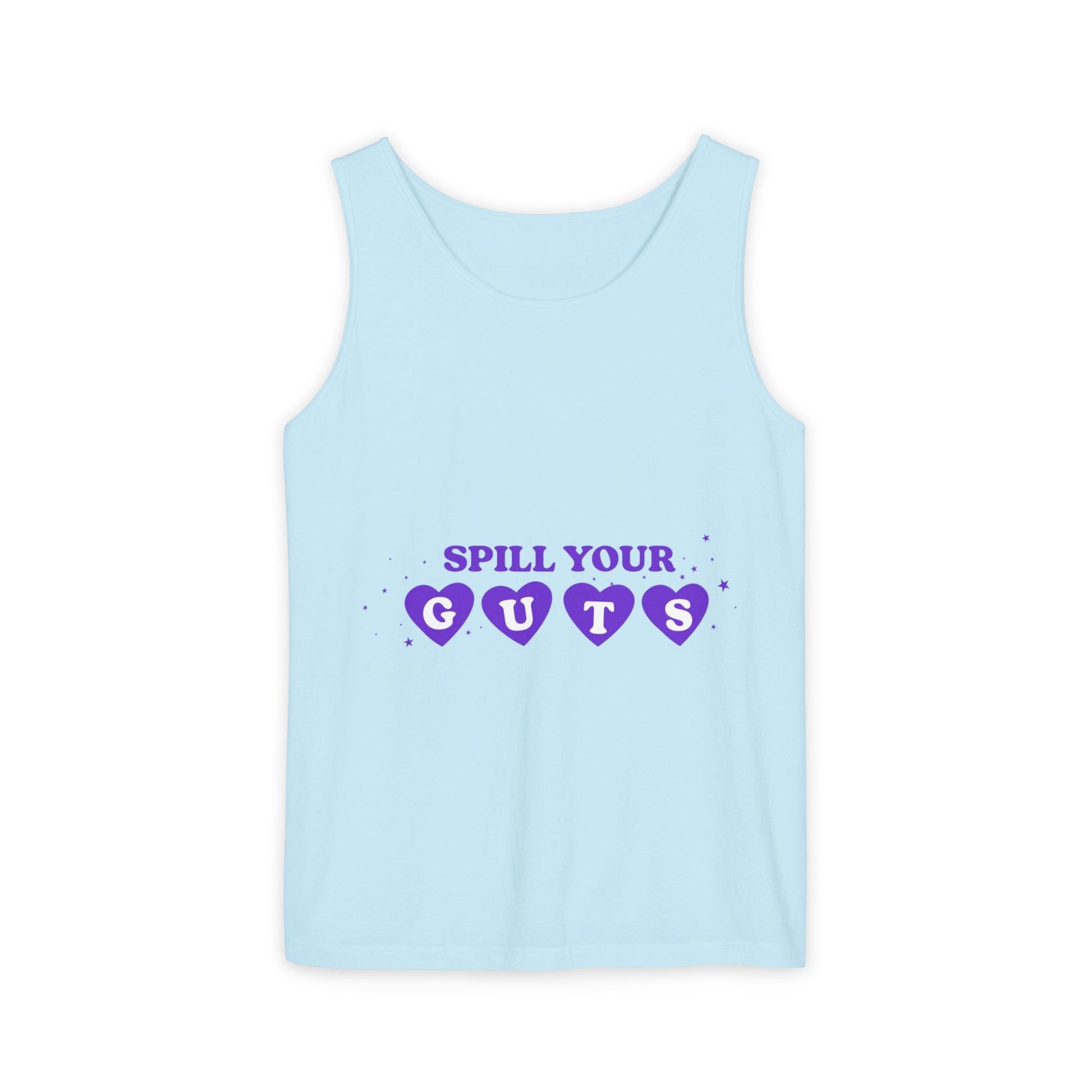Spill Your Guts Heart-Dyed Tank Top Printify