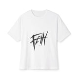 Midnight Frequency Unisex Oversized Boxy Tee - snazzymerch