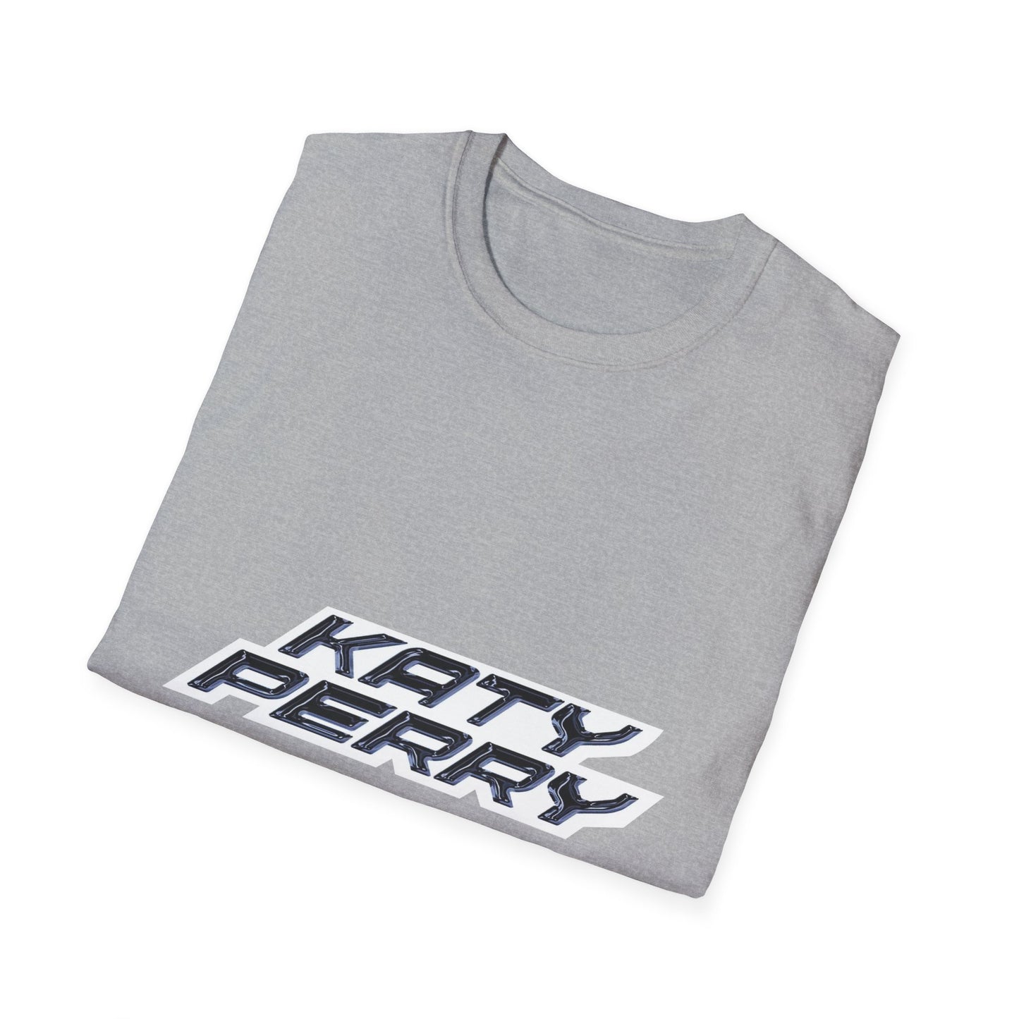 Chrome Katy Perry Logo - Unisex Softstyle T-shirt Printify