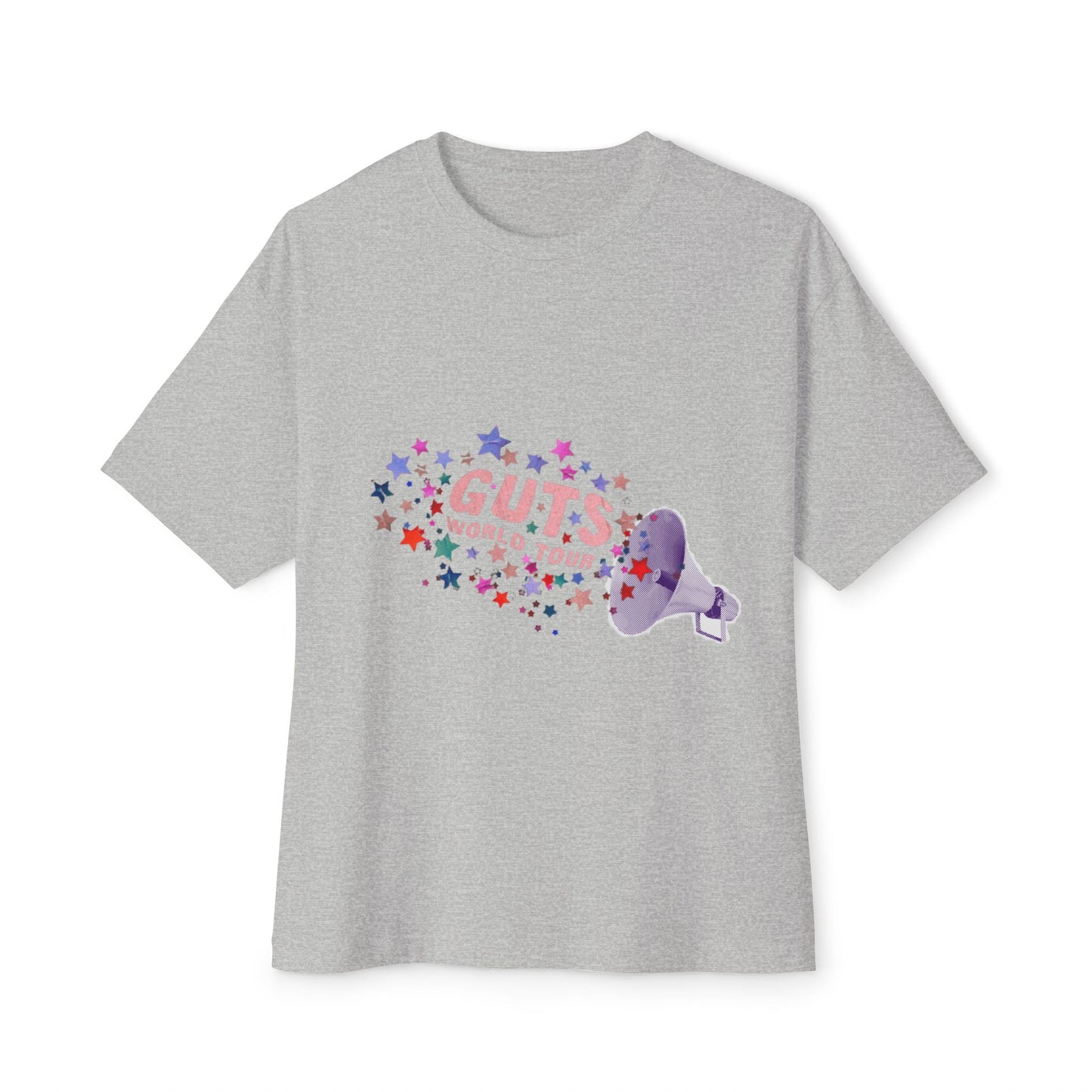 Guts World Tour Megaphone-Oversized Tee Printify