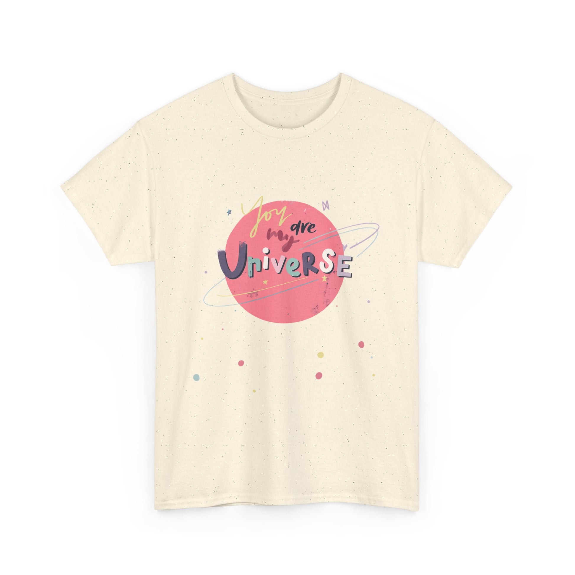 Pastel Planet & Universe Unisex Cotton Tee Printify