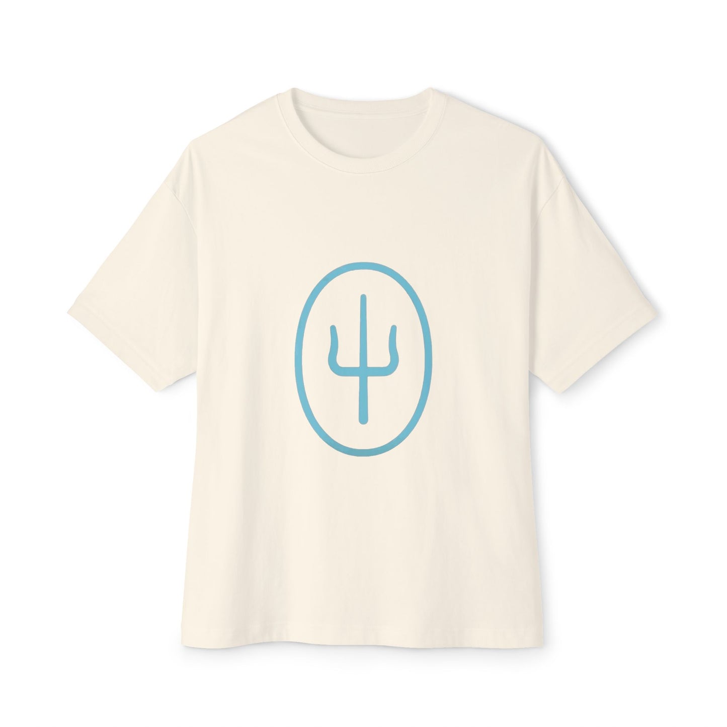 Split Mark Unisex Oversized Boxy Tee - snazzymerch