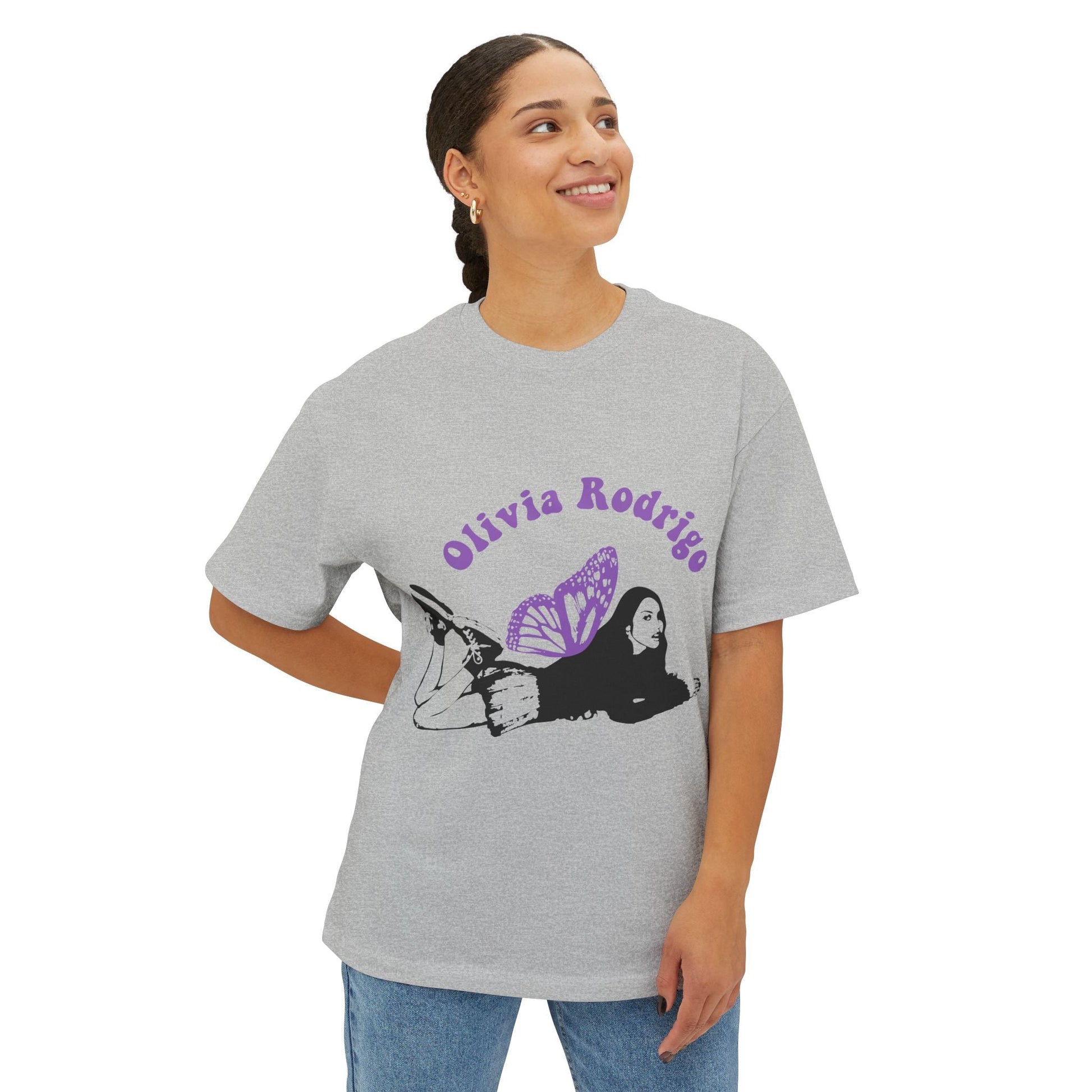 Olivia Rodrigo Butterfly Arc-Oversized Tee Printify