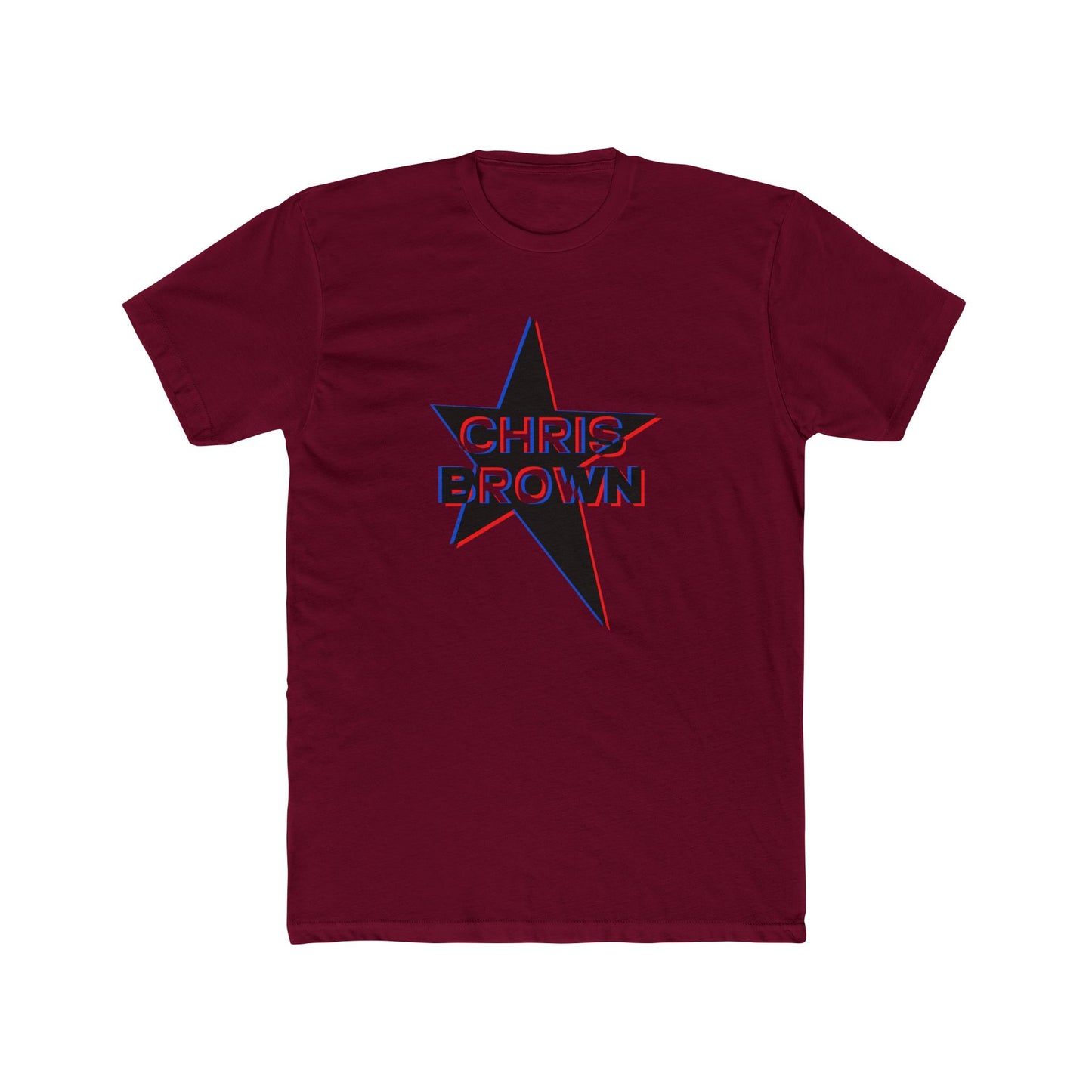 Star Outline Retro Unisex Cotton Tee - snazzymerch