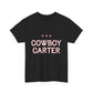 Western Cowboy Unisex Heavy Cotton Tee - snazzymerch