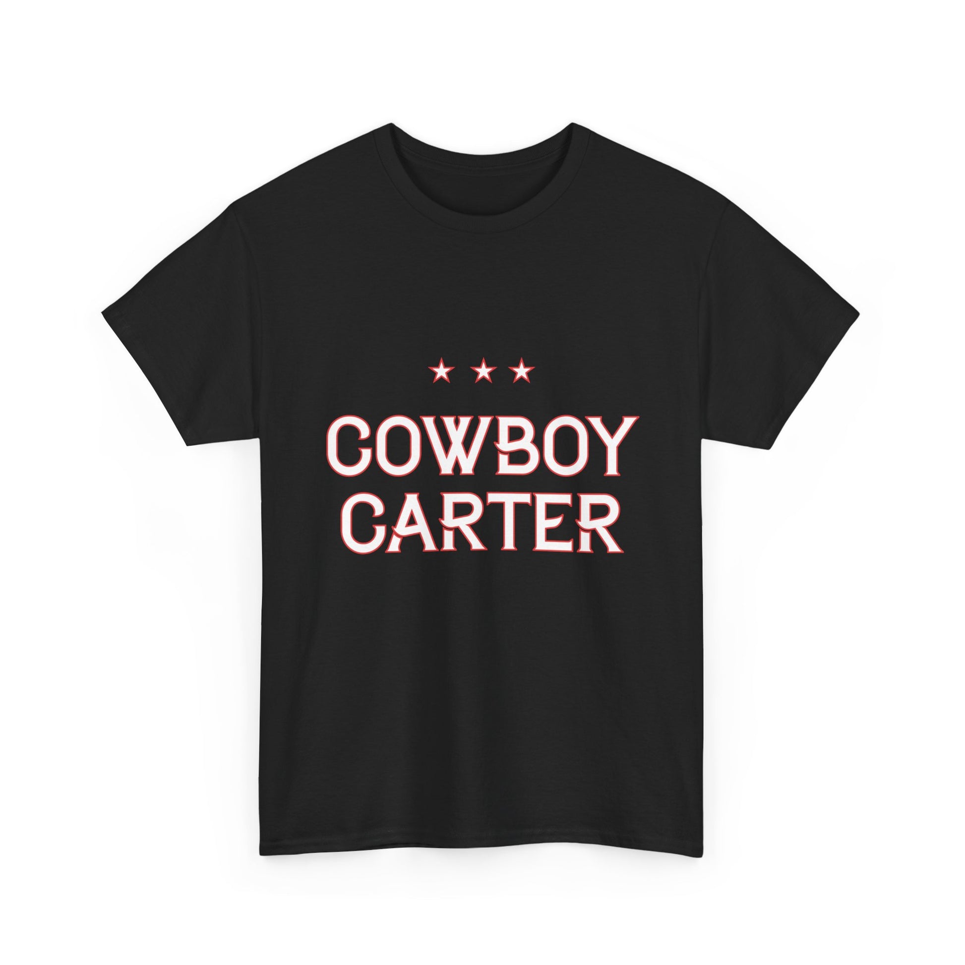 Western Cowboy Unisex Heavy Cotton Tee - snazzymerch