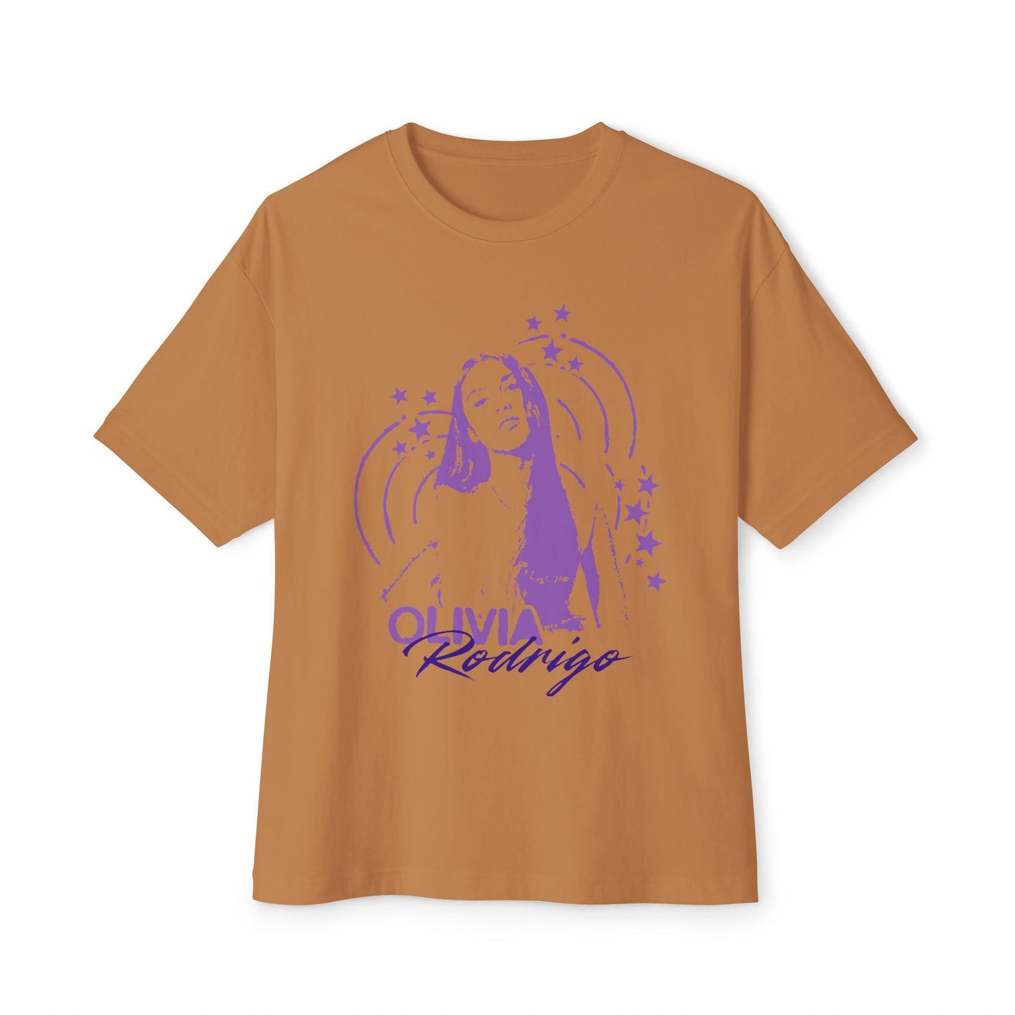 Olivia Rodrigo Star Portrait-Oversized Tee Printify