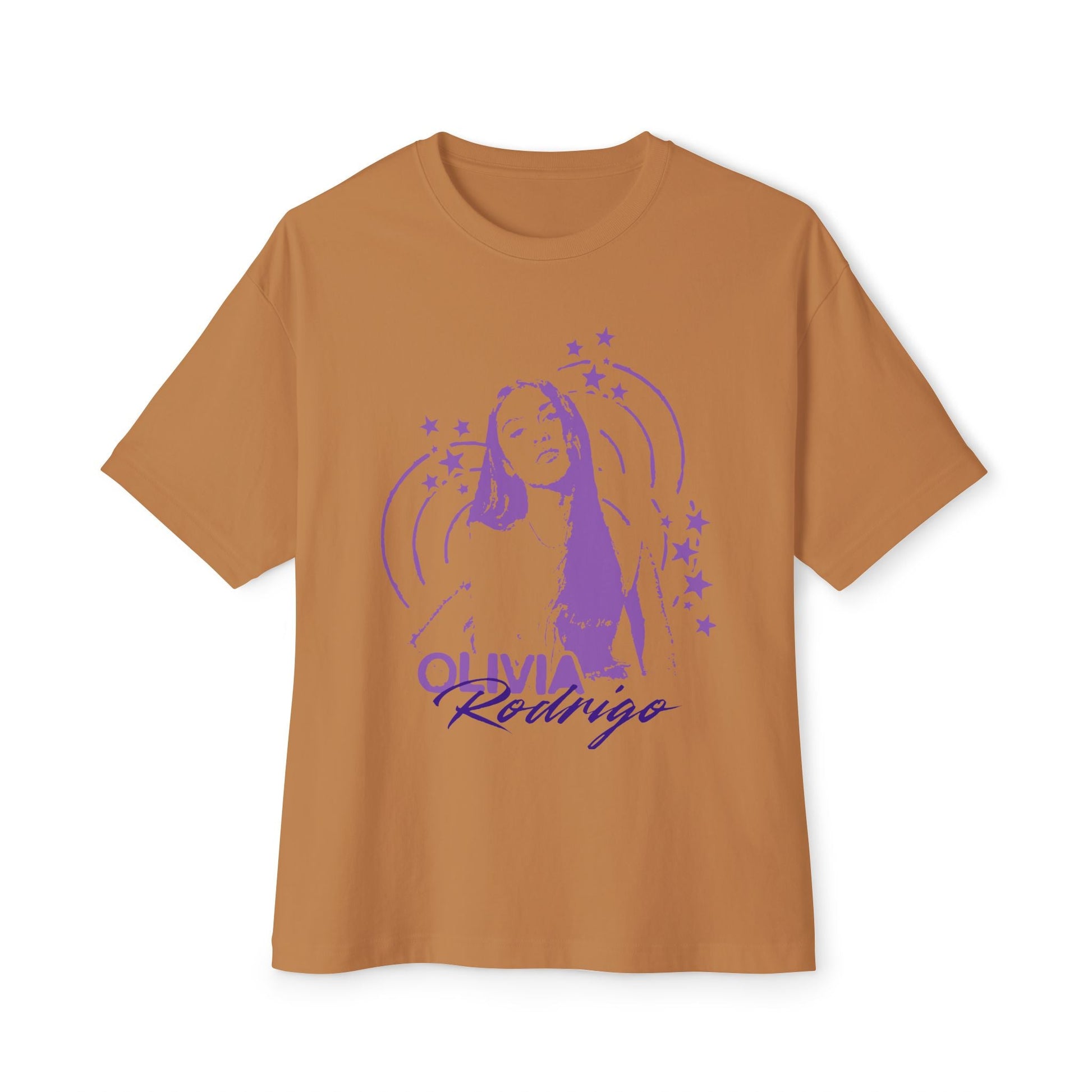 Olivia Rodrigo Star Portrait-Oversized Tee Printify