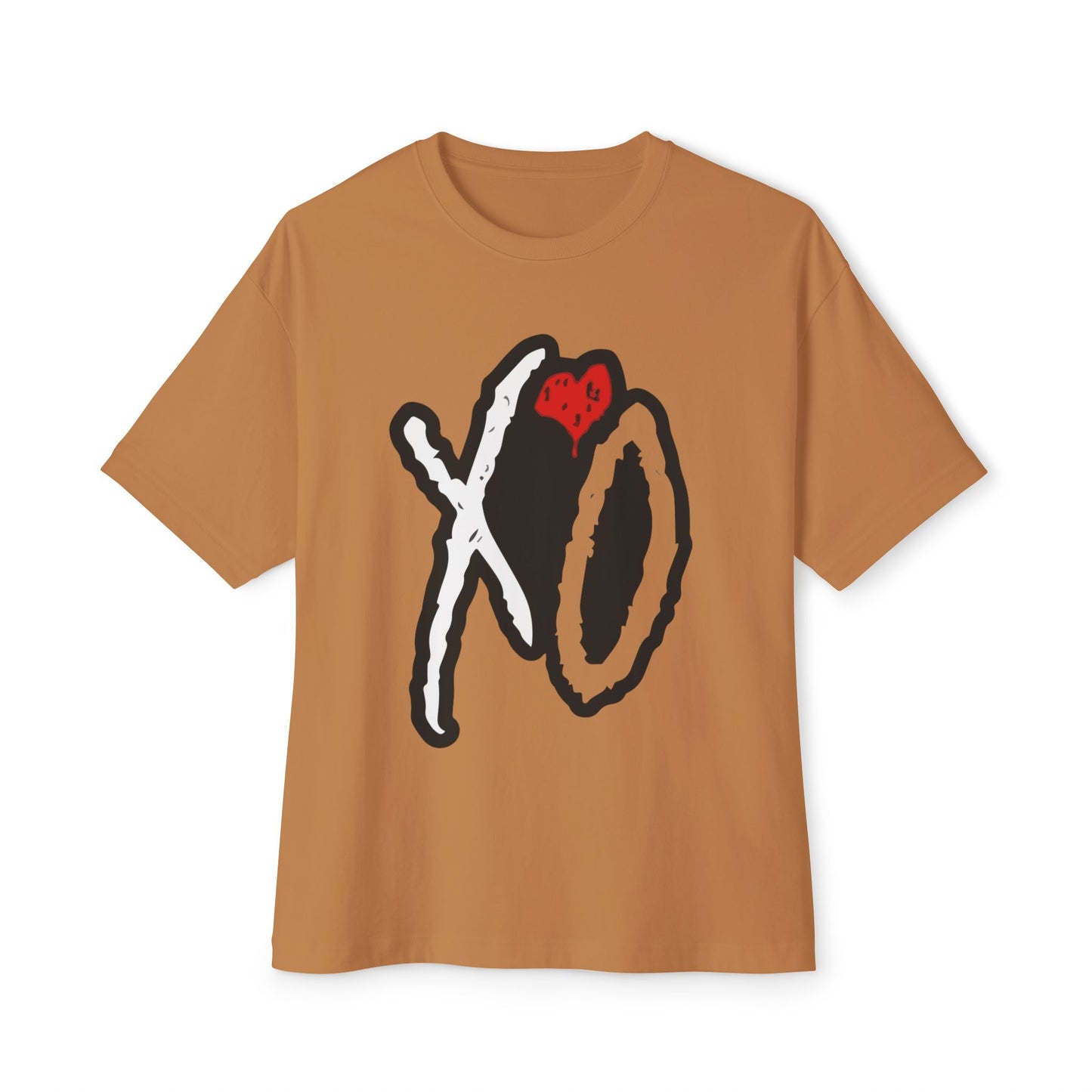 Heart & Shadows Unisex Oversized Boxy Tee - snazzymerch