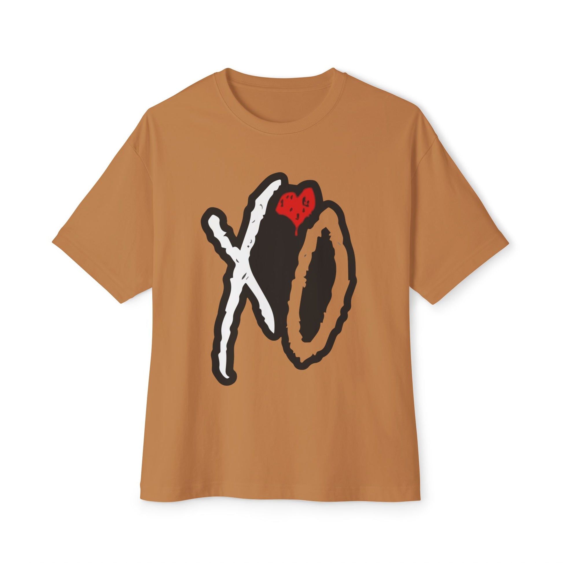 Heart & Shadows Unisex Oversized Boxy Tee - snazzymerch